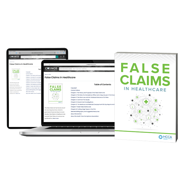 False Claims in Healthcare Softcover Book and Online Access Bundle