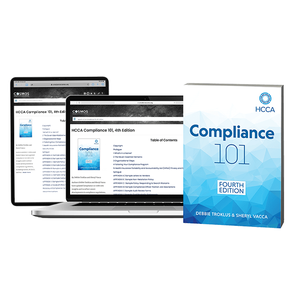 HCCA Compliance 101, 4th Edition softcover book + online access