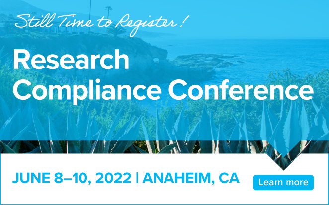 Attend HCCA's 2022 Research Compliance Conference