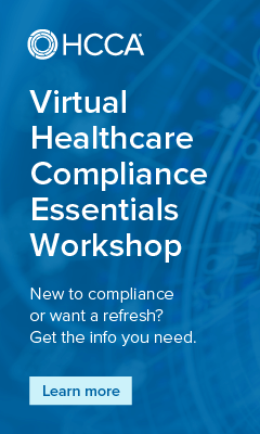 Virtual Compliance & Ethics Essentials Workshop | New to compliance or want a refresh? Get the info you need | Learn more