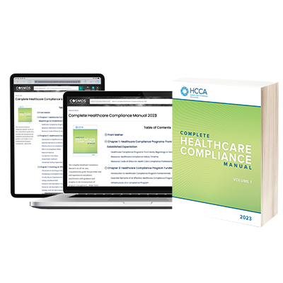 Complete Healthcare Compliance Manual 2023 - Softcover Manual + one year online subscription | Learn more