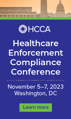 2023 Healthcare Enforcement Compliance Conference