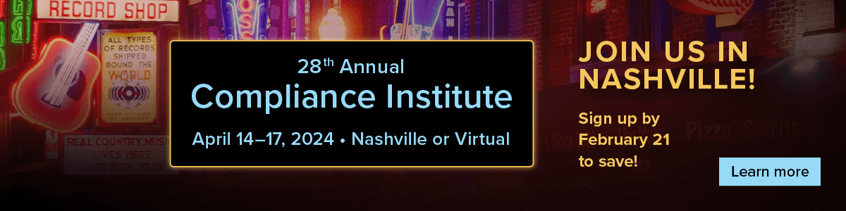 28th Annual Compliance Institute