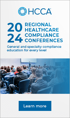 Regional Healthcare Compliance Conferences | General and specialty education for every level | Learn more