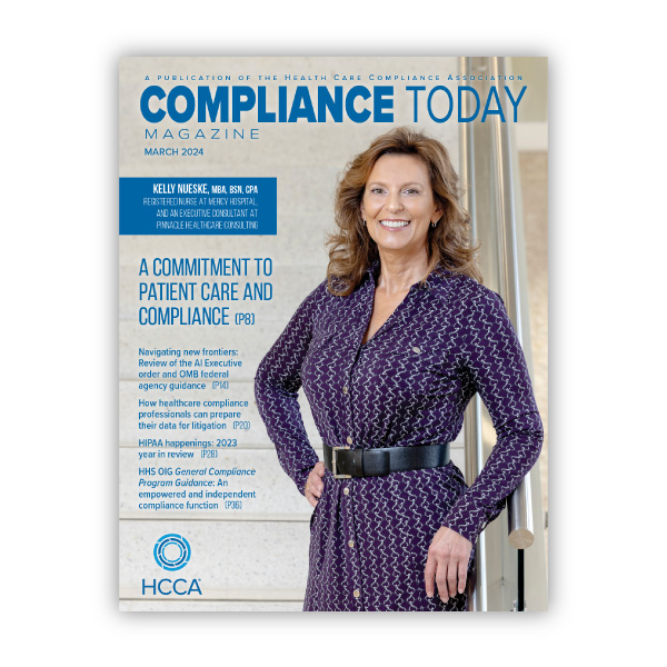 March 2024 Compliance Today
