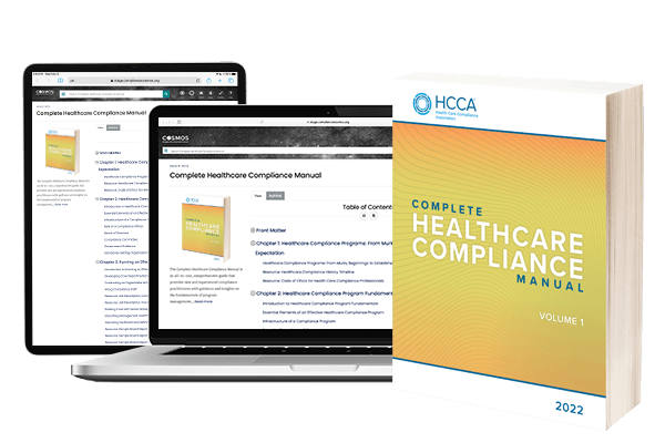2022 Complete Healthcare Compliance Manual  Softcover Book & One Year Online Subscription